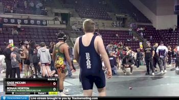 162-175 lbs Round 1 - Ronan Morton, Cheyenne Mountain Wrestling Club vs Gage McCain, Colorado