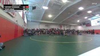 190 lbs Semifinal - Wyatt Chase, Highland vs Anthony Rodriguez, Columbine