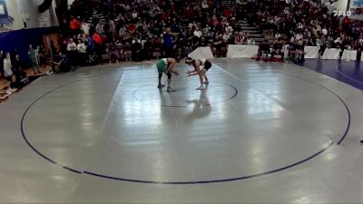 120 lbs Semifinal - Adrian Salcido, Rancho vs Tysin Kealiinohomoku-Salcedo, Desert Oasis