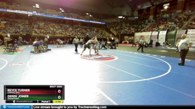 285 Class 3 lbs 3rd Place Match - Reyce Turner, Capital City vs Derek Joiner, Grandview