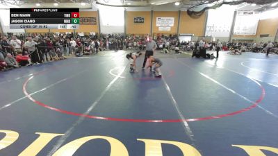 113 lbs Consi Of 16 #2 - Ben Mann, Timberlane vs Jason Ciano, Windham