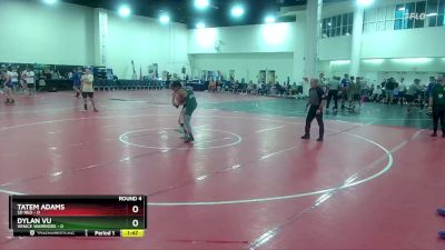 106 lbs Round 4 (6 Team) - Tatem Adams, SD Red vs Dylan Vu, Venice Warriors