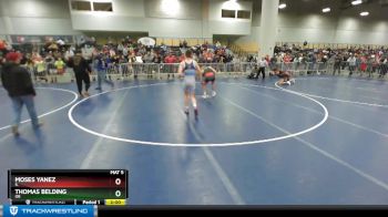 126 lbs Champ. Round 1 - Moses Yanez, IL vs Thomas Belding, OR