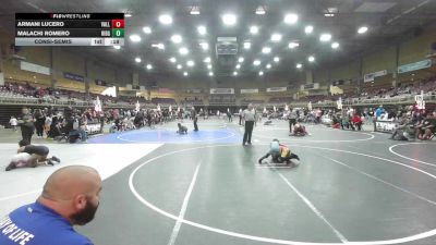 54 lbs Consolation - Armani Lucero, Valley Bad Boys vs Malachi Romero, Ridge WC