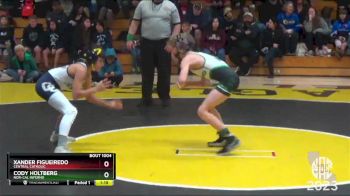 76 lbs Champ. Round 1 - Xander Figueiredo, Central Catholic vs Cody Holtberg, Nor-Cal Inferno