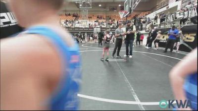 61-64 lbs Consi Of 4 - Grant Mullen, Perry Wrestling Academy vs Crew Smith, Hinton Takedown Club