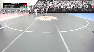 190-I lbs Quarterfinal - Aiden Ventresca, Boyertown East vs Jackson Weiss, RedNose Wrestling School