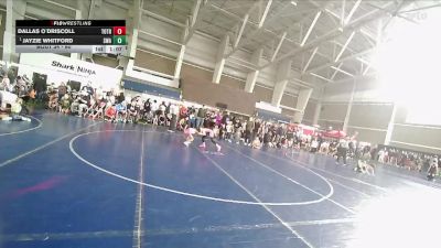 60 lbs Semifinal - Jayzie Whitford, Sanderson Wrestling Academy vs Dallas O`Driscoll, Top Of The Rock