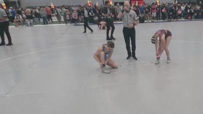110 lbs Champ. Rd Of 32 - Jayleigh Rex, Badkarma vs Gracie Obermiller, Island Girls