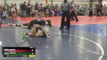 115 lbs Round 3 (6 Team) - Evan Stanley, POWA vs Chris Dennis, Team California
