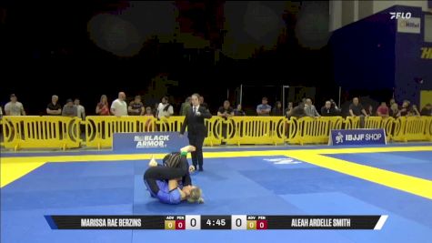 Aleah Ardelle Smith vs Marissa Rae Berzins 2025 Pan IBJJF Jiu-Jitsu No-Gi Championship