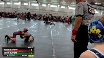 44 lbs Round 5 (8 Team) - Jonah Burkett, Upstate Uprising vs Pierre Marrugo, Hammers Yellow