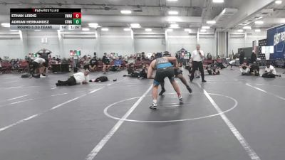 190 lbs Round 5 (10 Team) - Ethan Leidig, Savage WA Black vs Adrian Hernandez, CTWHALE Green