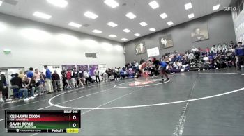 157 lbs Cons. Round 4 - Keshawn Dixon, Fort Campbell vs Gavin Boyle, Friendship Christian