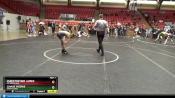 110-115 lbs Round 1 - Christopher James, CP Wrestling vs Chase Hodas, Unattached
