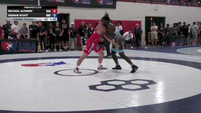87F kg Champ. Round 1 - Michael Altomer, NYAC vs Keenan Wyatt, Knights RTC