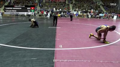 1A-4A 126 Cons. Semi - Dylan Price, Tallassee vs Carter Anderson, Montgomery Catholic Prep School