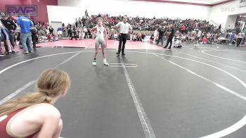 62 lbs Rr Rnd 2 - Lily Keith, Perry Wrestling Academy vs Mackinley Wolf, Wolfpak Wrestling