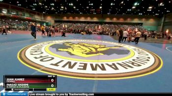 190 lbs Cons. Round 3 - Juan Juarez, Caldwell vs Farzad Hashimi, El Dorado HS (Placentia)