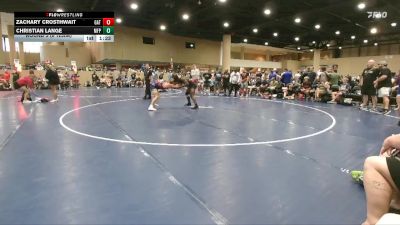 175 lbs Round 5 (6 Team) - Zachary Crosthwait, Team GATA vs Christian Lange, Morris Fitness Purge