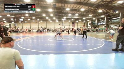 126 lbs Rr Rnd 3 - Kevin Hoffpauir, GAWC - HSB vs Raffi Rafaelian, BDTC2 - HSB