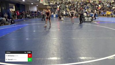 121 lbs Consy 4 - Tyler Whiteley, Burnt Hills-Ballston Lake-NY vs Evan Sanati, Brentsville-VA