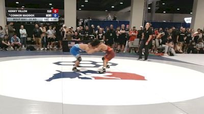 51 kg Champ. Rd Of 64 - Kenny Villon, Florida vs Connor Maddox, Maurer Coughlin Wrestling Club