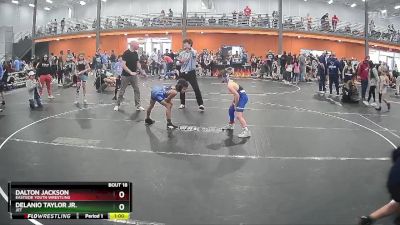 75 lbs Round 1 - Delanio Taylor Jr., JET vs Dalton Jackson, Eastside Youth Wrestling