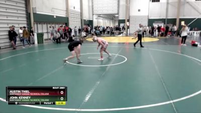 133 lbs Cons. Round 6 - John Kenney, Northwest Kansas Technical College vs Austin Thiel, Northwest Kansas Technical College