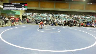 113 lbs Round Of 16 - Trevor Cowan, Juab vs Cooper Sandoval, McQueen