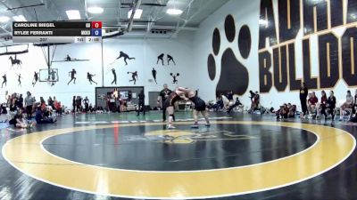 207 lbs Round 2 (16 Team) - Caroline Biegel, Gannon University vs Rylee Ferranti, McKendree University