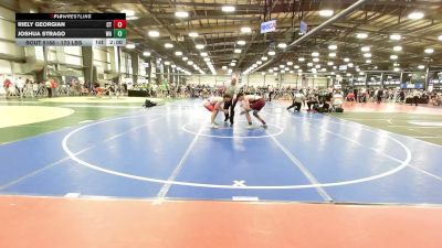 170 lbs Round Of 128 - Riely Georgian, CT vs Joshua Strago, WA
