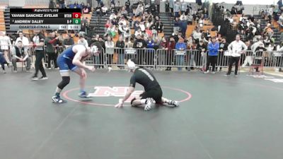 157 lbs Quarterfinal - Yavian Sanchez Avelar, Methuen vs Andrew Daley, Bristol-Plymouth