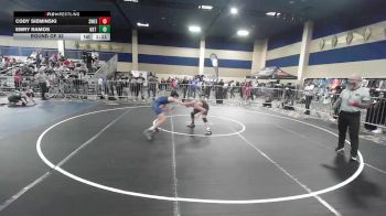 109 lbs Round Of 32 - Cody Sieminski, Sweet Home vs Emry Ramos, Nxt Level Wr Ac