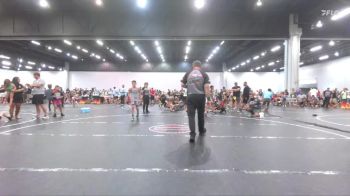 88 lbs Round 1 (8 Team) - Michael Stoker, Takedown Elite vs Lucas Saavedra, Top Rank