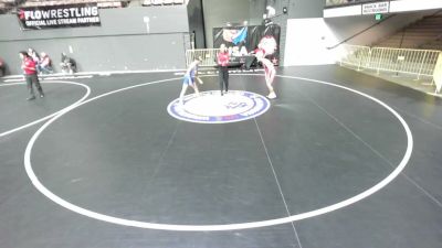 105 lbs 1st Place Match - Riley Ramirez, Pounders WC vs Grant Margolis, Orange County RTC