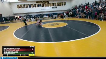 92 lbs Semifinal - Chris Defranco, Southlake Carroll vs Sawyer Goldstein, St. Mark`s School Of Texas