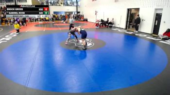 149 lbs Cons. Round 2 - Gabriel Rose, Marian University (IN) vs Brock Gross, Huntingdon