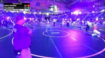 101 lbs Quarterfinal - Shayla Wolters, Ridge WC vs Iyla Arnesen, Blevins Middle School
