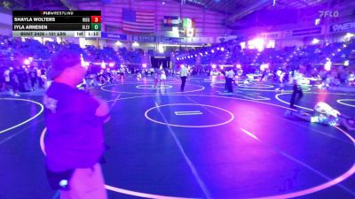 101 lbs Quarterfinal - Shayla Wolters, Ridge WC vs Iyla Arnesen, Blevins Middle School
