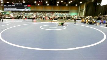 106 lbs Round Of 32 - Eisa Scrapper, Poway vs Colton Strange, Omaha Skutt Catholic