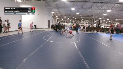 56 lbs Round 1 (3 Team) - Ryker Polk, Revival Jokers vs Maverick Elliott, Mat Assassins