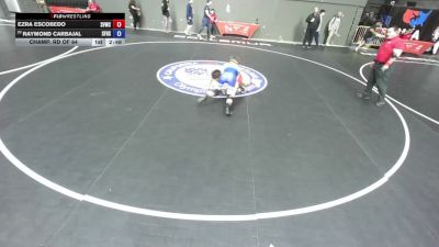 132 lbs Champ. Rd Of 64 - Ezra Escobedo, Salinas Valley Wrestling Club (SVWC) vs Raymond Carbajal, Santa Fe High School Wrestling