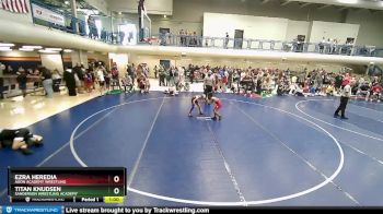 50-52 lbs Round 3 - Titan Knudsen, Sanderson Wrestling Academy vs Ezra Heredia, Agon Academy Wrestling