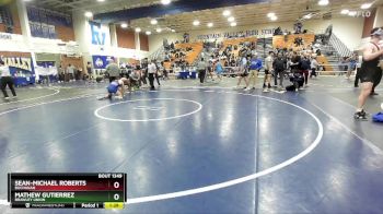 190 lbs Semifinal - Sean-Michael Roberts, Buchanan vs Mathew Gutierrez, Brawley Union