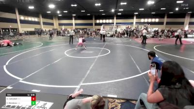 62 lbs Consi Of 8 #2 - Giselle Campbell, Red Wave vs Emmanuel Mendoza, Live Training