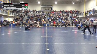 172 lbs R-64 - Ibrahim Dheel, Mountain View-VA vs Matthew Antrilli, Cranberry