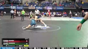 Cons. Round 4 - Kohen Johnson, Holy Cross vs Kaiden Romien, Southside