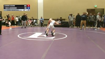 78 lbs Cons. Quarters - Camdin Adams, Bad Karma vs Nico Lissenden, Ruthless Wrestling Club