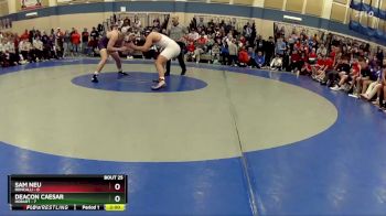 215 lbs Placement (16 Team) - Deacon Caesar, Hobart vs Sam Neu, Roncalli